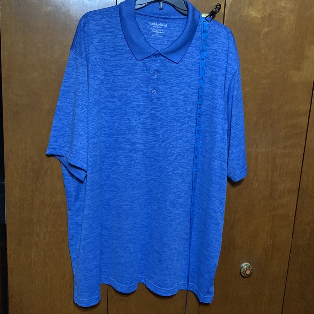 SADDLEBRED- BIG & TALL 2XLT SHORT SLEEVE CASUAL SHIRT - Picture 4 of 7